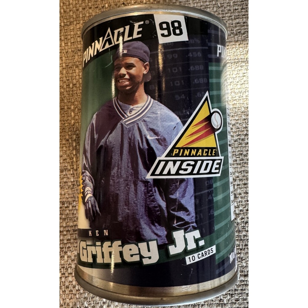 Pinnacle 1998 Ken Griffey Jr. Pinnacle Inside Can 10 Cards
